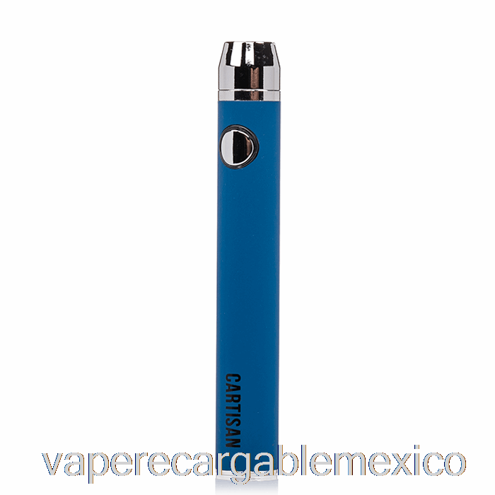 Vape Recargable Carisan Boton Vv 650 510 Bateria Azul